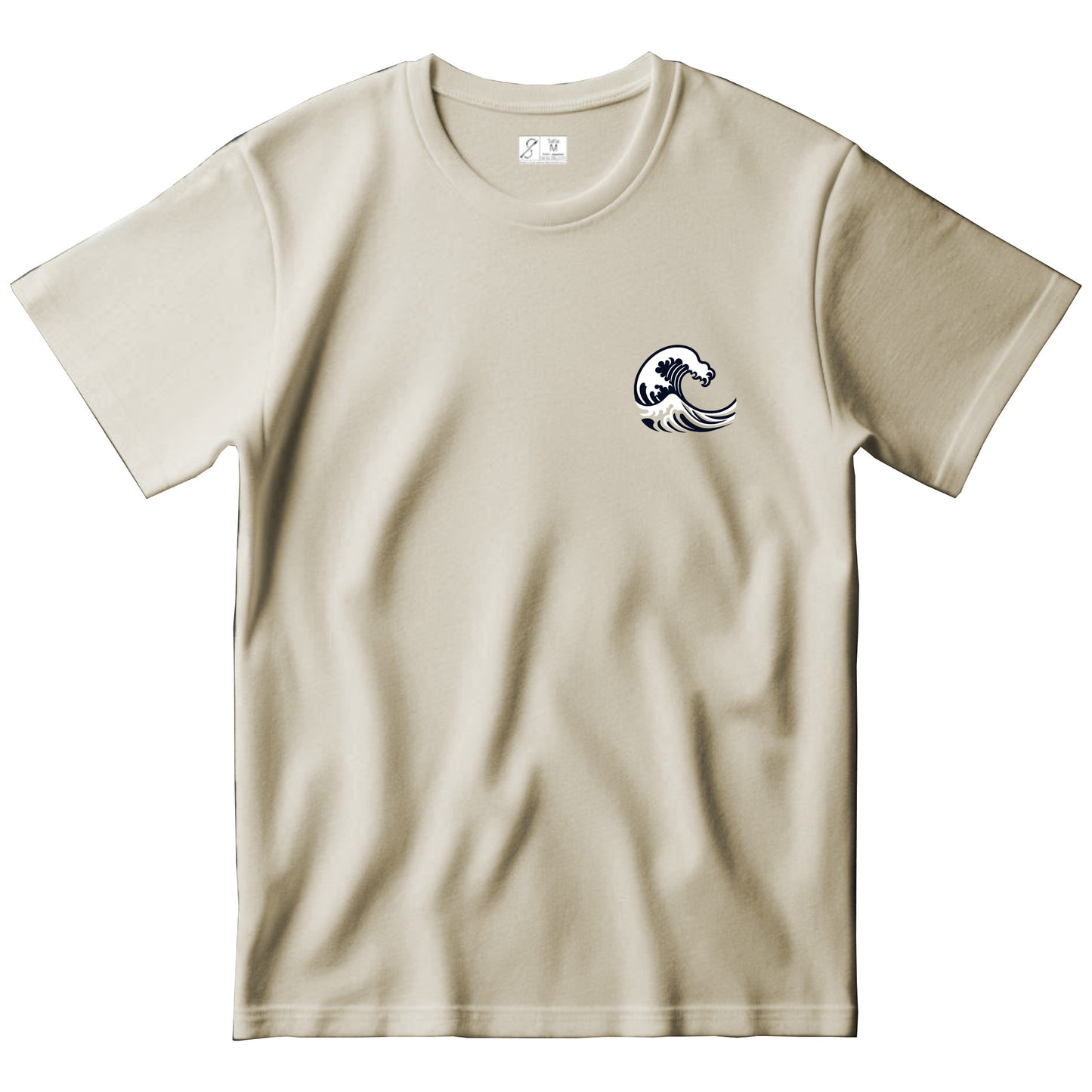 Camiseta beis diseño ola kanagawa camisetasmurcia camisetas murcia