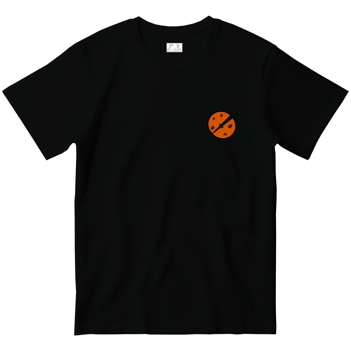 Camiseta negra cooke ninja delante camisetasmurcia camisetas murcia