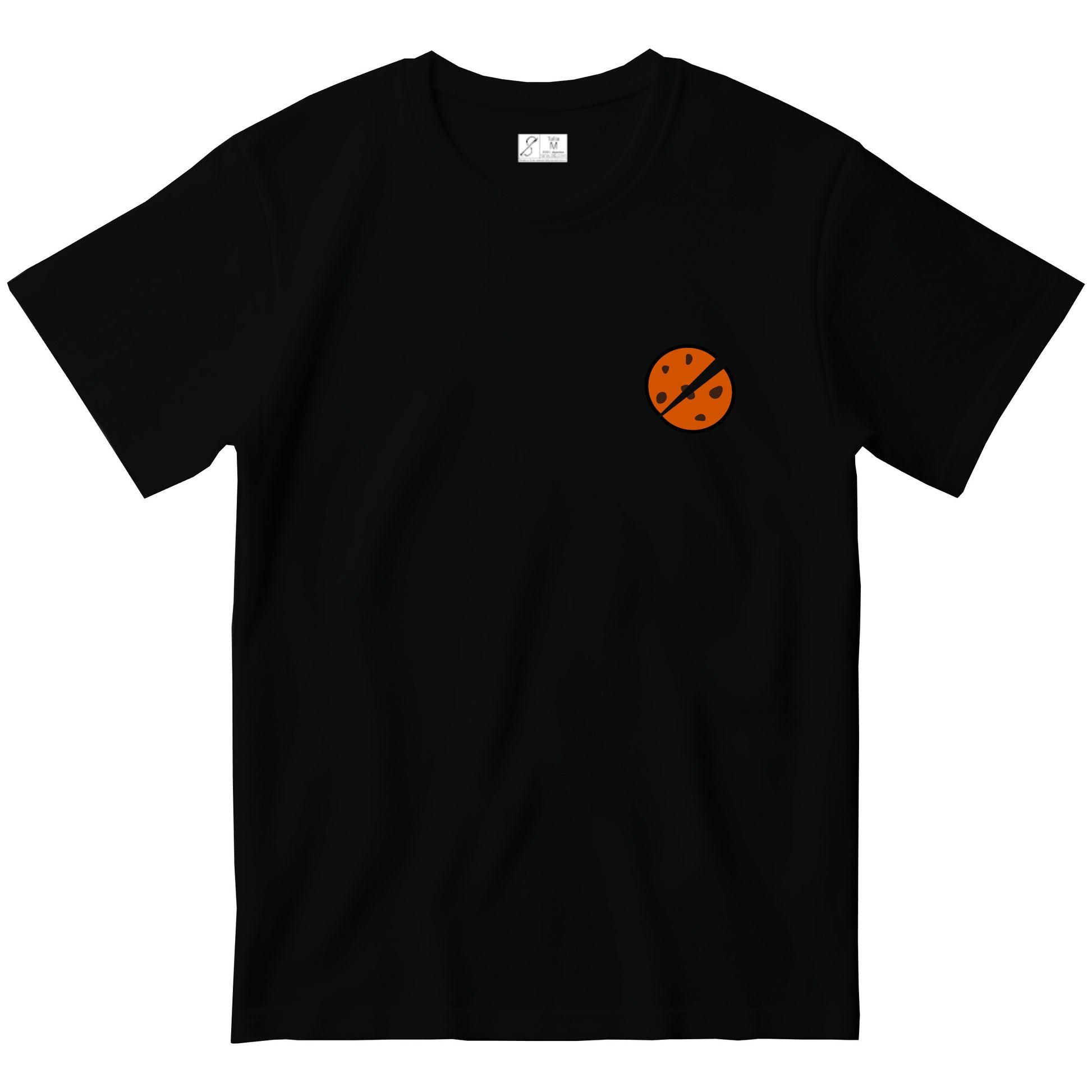 Camiseta negra cooke ninja delante camisetasmurcia camisetas murcia